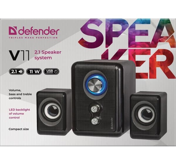 Datorhögtalare DEFENDER V11 2.1 11W USB