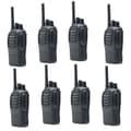 Miniatyrbillede 2 af 8: Pni Pmr Walkie Talkie R40 Pro 8 Enheder Sort