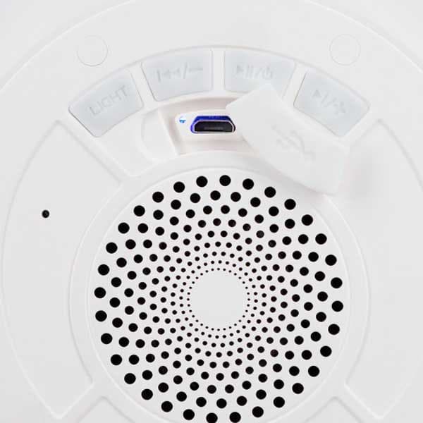 Ksix Bluetooth Højttaler Mermaid Rgb 5w Hvid