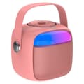 Miniatyrbillede 4 af 10: Cool Bluetooth Højttaler Universal Music Cord Mini Karaoke 6w Rosa