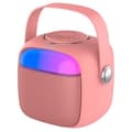 Miniatyrbillede 6 af 10: Cool Bluetooth Højttaler Universal Music Cord Mini Karaoke 6w Rosa