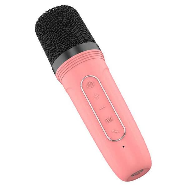 Cool Bluetooth Højttaler Universal Music Cord Mini Karaoke 6w Rosa