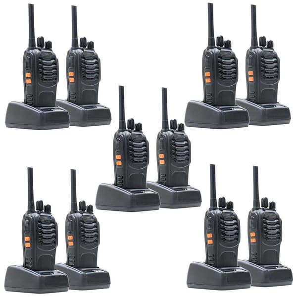 Pni Pmr Radiopuhelin R40 Pro 10 Yksiköitä Musta