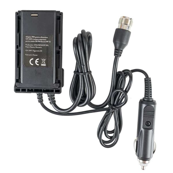 Pni Hp 72 Walkie Talkie Walkie Talkie Strømadapter Og Antenneadapter Sort