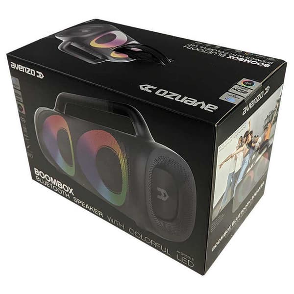 Avenzo Bluetooth Högtalare Boombox Av-sp3501b Svart