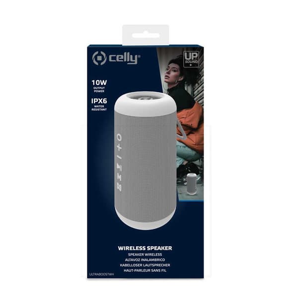 Celly Bluetooth Högtalare Ultraboostwh Grå