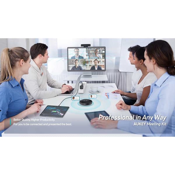 Aukey Bluetooth Högtalare Stream Talk Sp A8 Svart