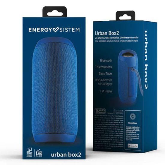 Energy Sistem Bluetooth-kaiutin Box 2 Sininen