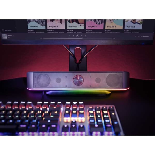 Trust Sound Bar Gtx 619 Therno Rgb Sort One Size / EU Plug