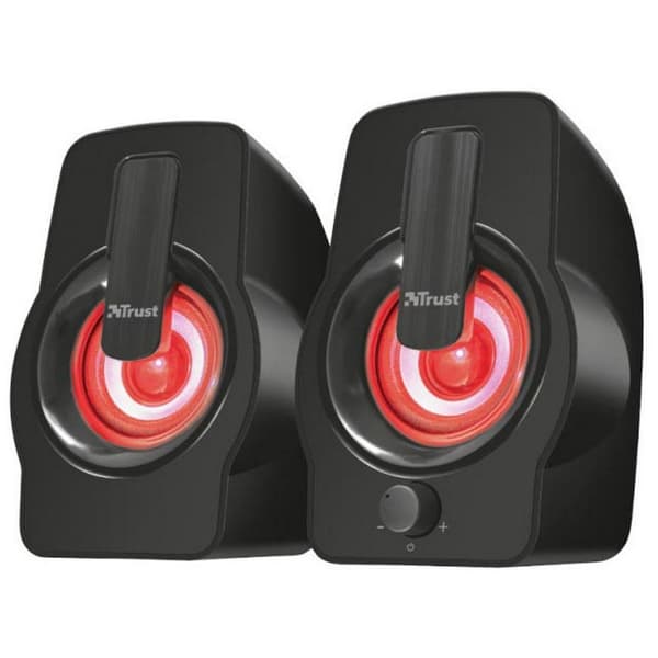 Trust Højttalersystem Gemi Rgb Sort