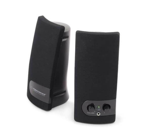 Esperanza EP119 2-vejs Black Wired 6 W