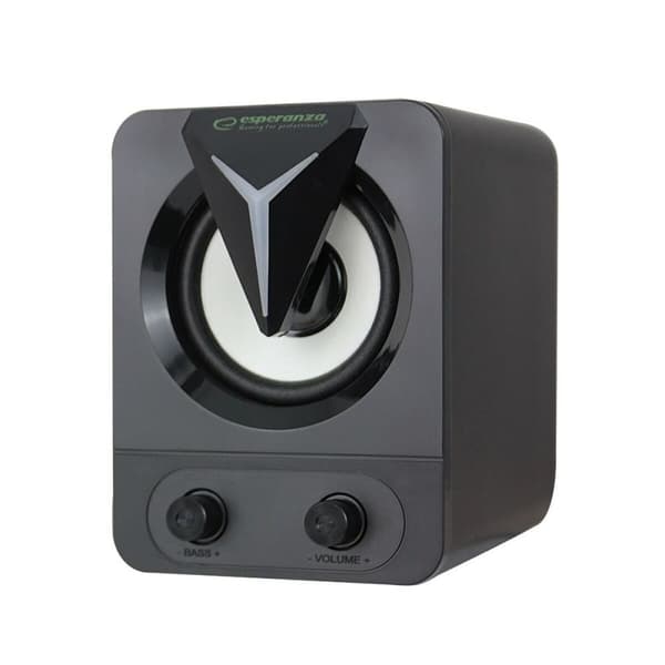 PC-højttalere Esperanza EGS107 Sort 5 W