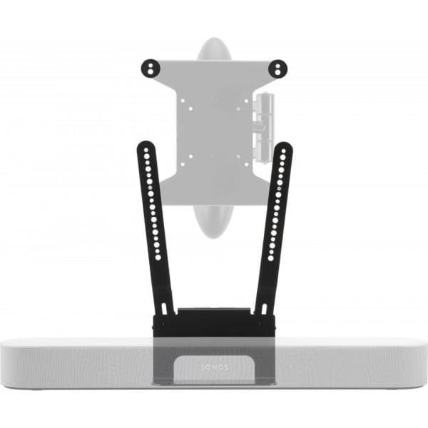 Flexson TV-kiinnitys Sonos Beam -soundbarille, musta musta