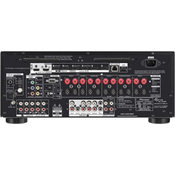Pioneer VSX-LX505 ELITE 9.2 AV-vahvistin, musta