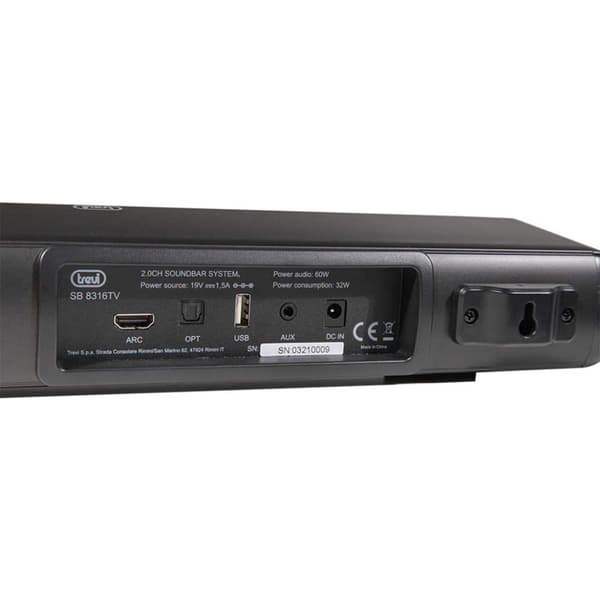 Trevi Sound Bar 30w Sort