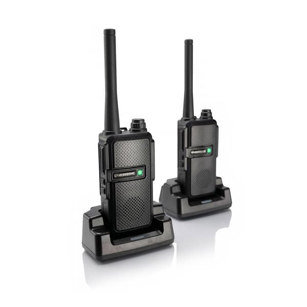 Albrecht Walkie-talkies Tectalk Worker 3 2 Enheter Svart