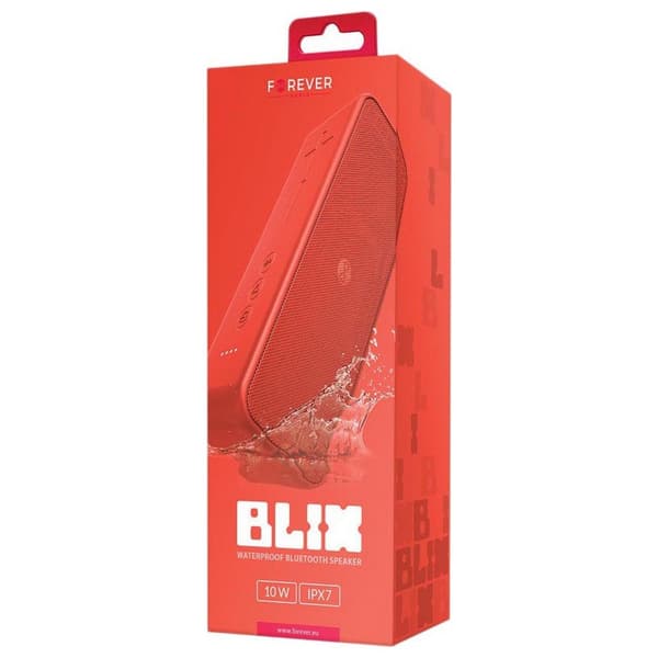 Forever Bluetooth-kaiutin Blix 10 Bs-850 Punainen