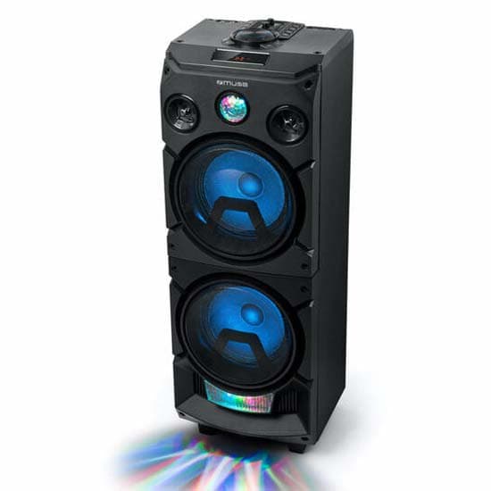 Muse Bluetooth Højttaler M-1935 Dj 400w Grå Sort