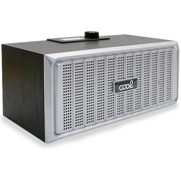 Cool Træ Retro 20w Bluetooth Højttaler Søvfarvet