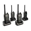Miniatyrbillede 5 af 7: Albrecht Walkie-talkies Tectalk Worker 3 4 Enheder Sort