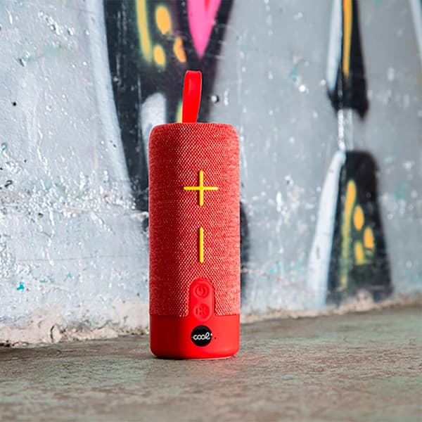 Cool Bluetooth Højttaler Bass 10w Rød