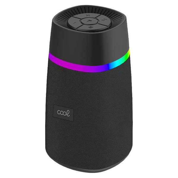 Cool Bluetooth Højttaler Universal Music Gradient Tws 10w Sort