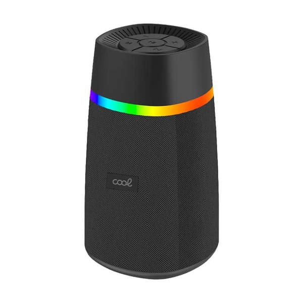 Cool Bluetooth Højttaler Universal Music Gradient Tws 10w Sort