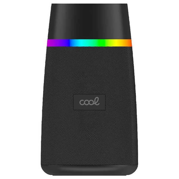 Cool Bluetooth Højttaler Universal Music Gradient Tws 10w Sort Sort