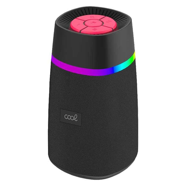 Cool Bluetooth Højttaler Universal Music Gradient Tws 10w Sort