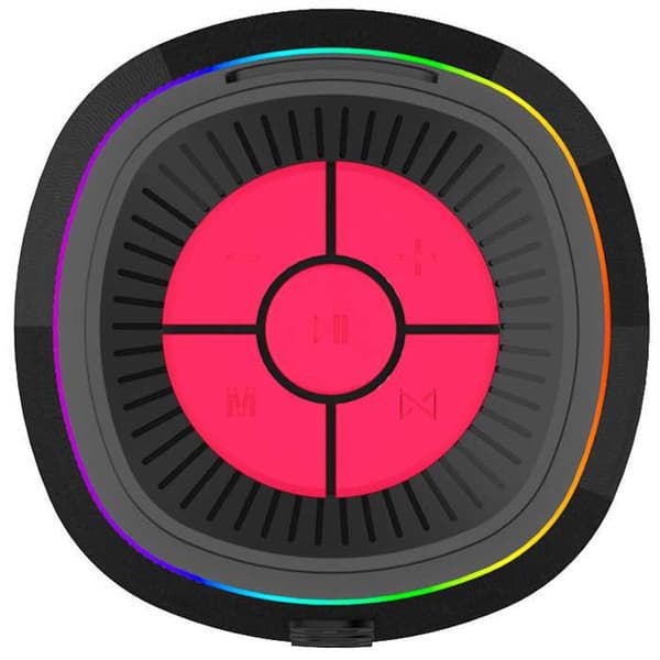 Cool Bluetooth Højttaler Universal Music Gradient Tws 10w Sort