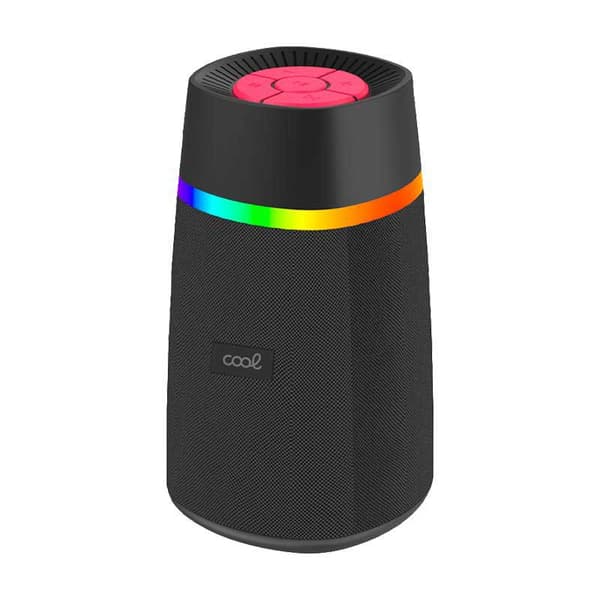 Cool Bluetooth Højttaler Universal Music Gradient Tws 10w Sort