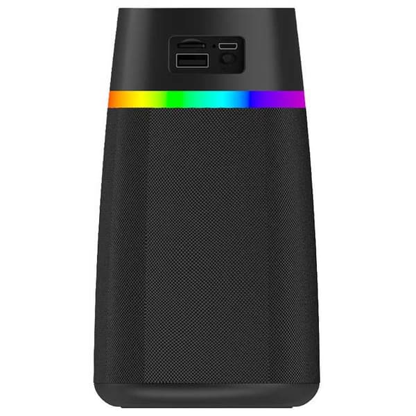 Cool Bluetooth Højttaler Universal Music Gradient Tws 10w Sort