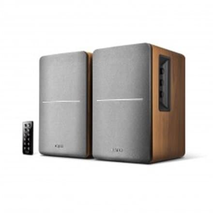 BOXE EDIFIER 2.0, RMS:  42W (2 x 21W), bluetooth, telecomanda wireless, volum, bass, treble, optical, brown, "R1280DBb"   (timbru verde 11.00 lei)