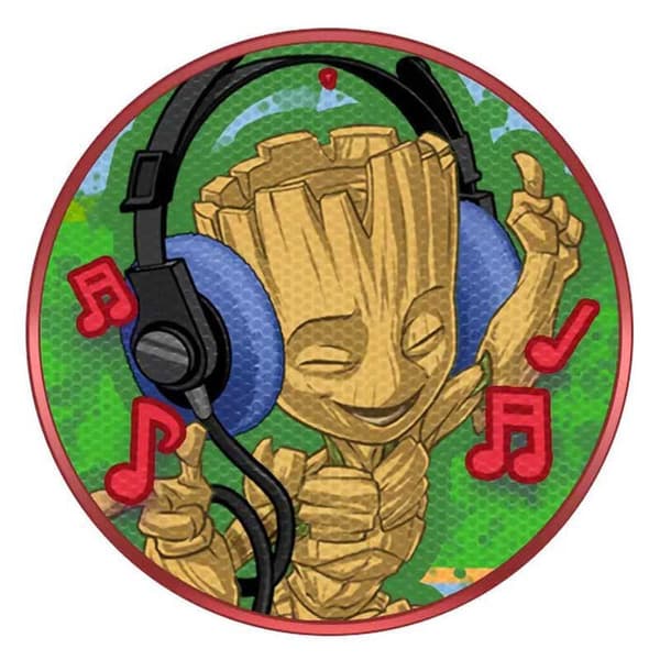 Generico Bluetooth-kaiutin Groot 3w Rms Punainen