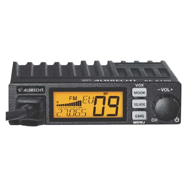 Midland Station Albrecht Ae6120 Vox Mini-cb Micro Rj-45 Sort
