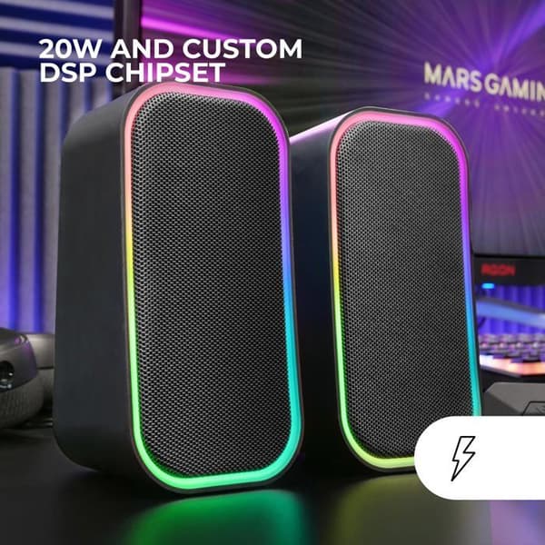 Högtalare - MS-OM - MS-OM - 20W - Bluetooth 5.3 - Avancerad DSP