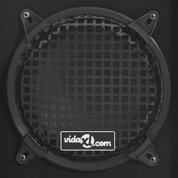prof. passive hi-fi-scenehøjttalere 2 stk. 800 W sort