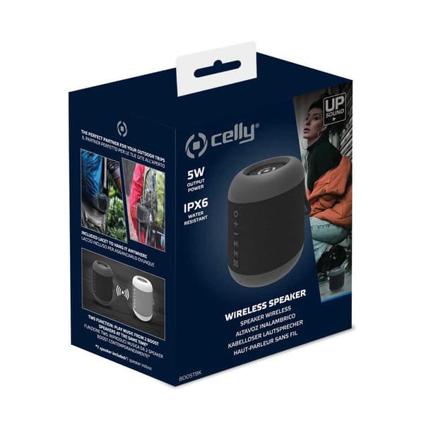Celly Bluetooth-kaiutin Boostbk Musta