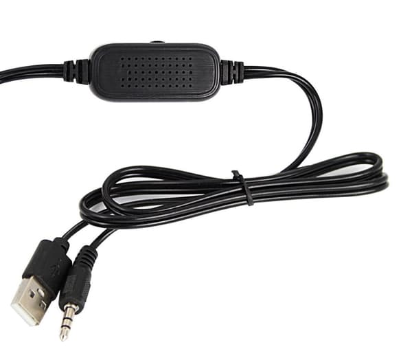 Esperanza EGS108 Højttalere 2.0 LED Sort 6W
