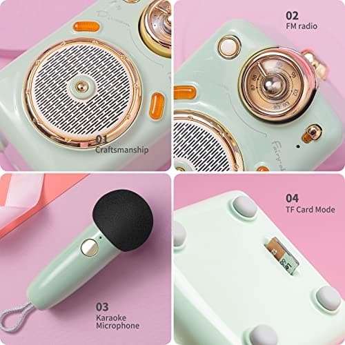 Divoom Fairy-OK Mono Bärbar Högtalare Grön 10 W (6958444603773)