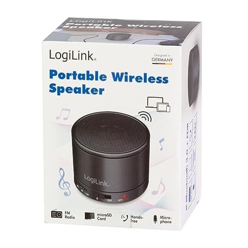 LogiLink Bluetooth-højttaler med MP3-afspiller og FM-radio SP0062 (SP0062)