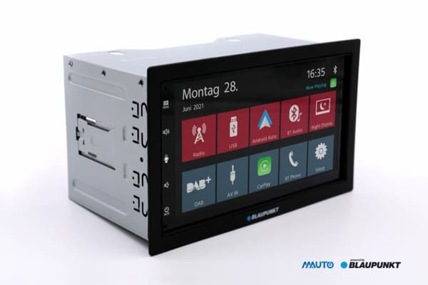 Blaupunkt Oslo 600 DAB w. Langaton CarPlay, Android, DAB+ ja Bluetooth