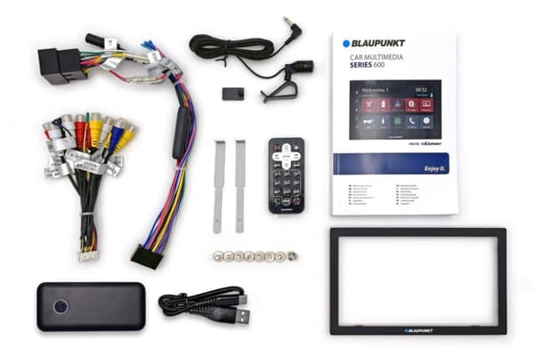 Blaupunkt Oslo 600 DAB w. Langaton CarPlay, Android, DAB+ ja Bluetooth