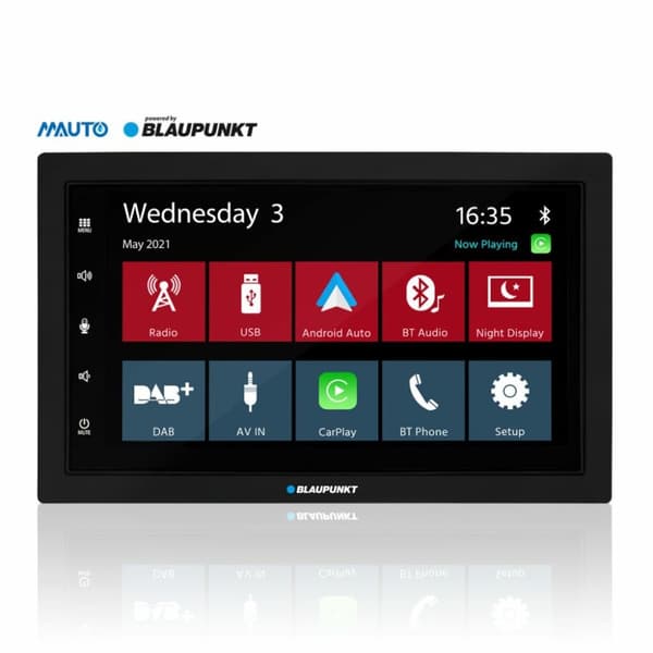 Blaupunkt Oslo 600 DAB w. Langaton CarPlay, Android, DAB+ ja Bluetooth