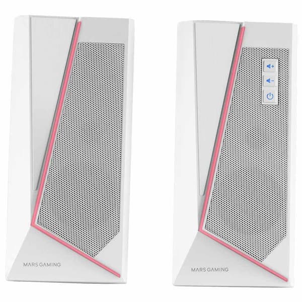Mars Gaming Højttalere Ms7 20w Rgb Hvid