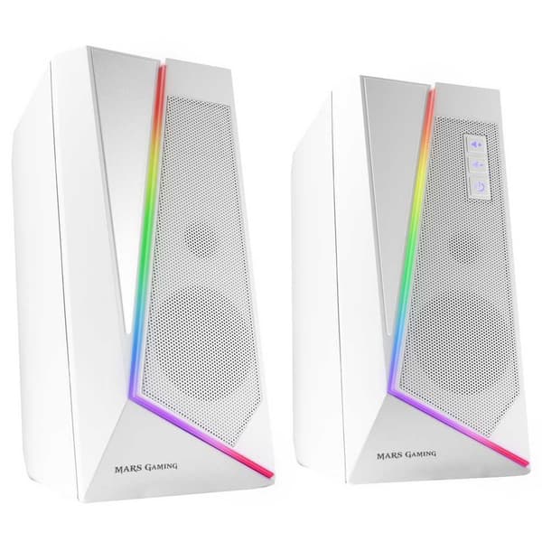 Mars Gaming Højttalere Ms7 20w Rgb Hvid