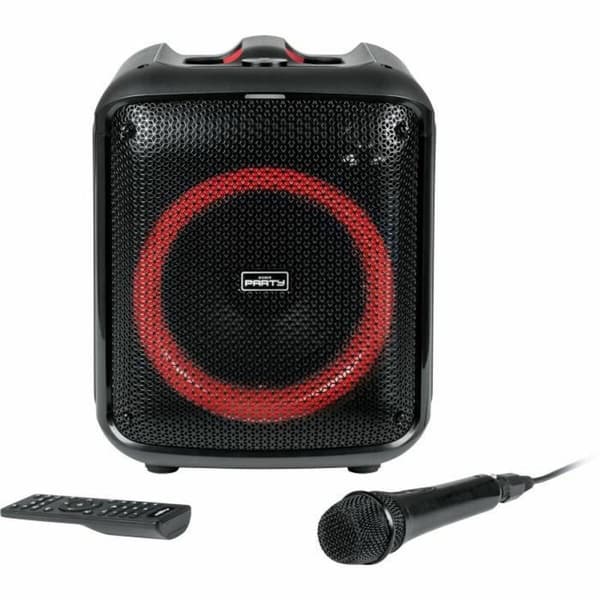 Bærbar højttaler BigBen Connected 200 W Sort