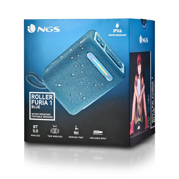 Ngs Bluetooth Højttaler Roller Furia 1