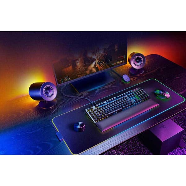 Razer Spelhögtalare Nommo V2 Pro Silver