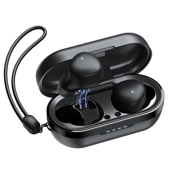 Langattomat TWS Bluetooth 5.1 -kuulokkeet 300mAh mustat
